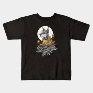 Cyborg Dog Kids T-Shirt